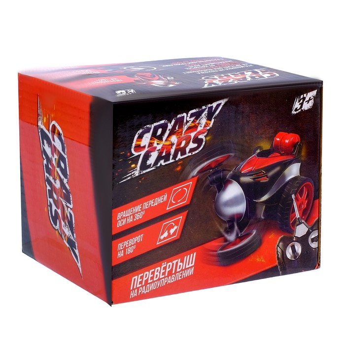 Перевёртыш радиоуправляемый "Циклон", работает от батареек, МИКС