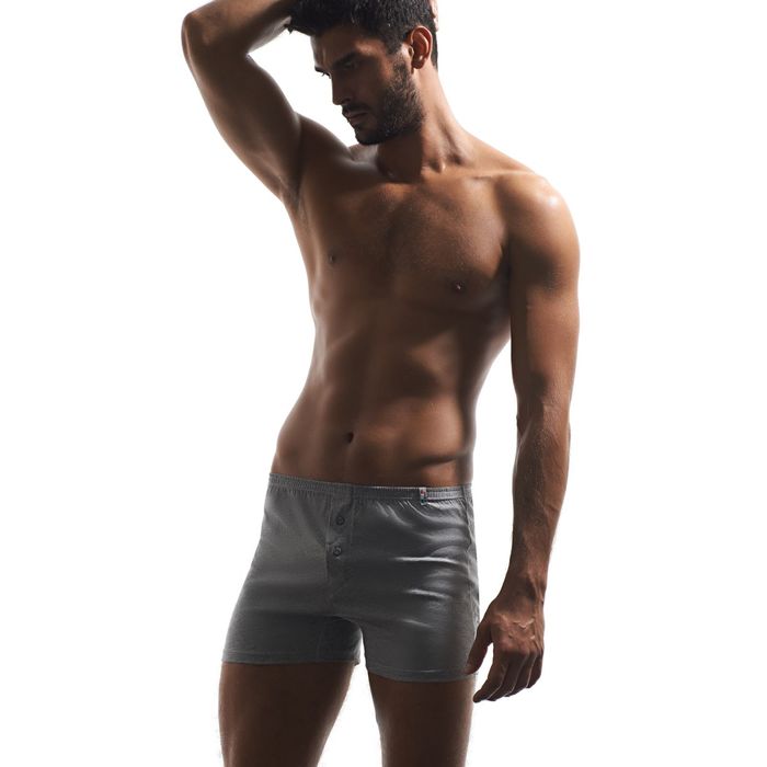 Трусы Griff U01242 Шорты-Боксеры с закрытой резинкой, цвет Grigio Melange 54(XXXL)