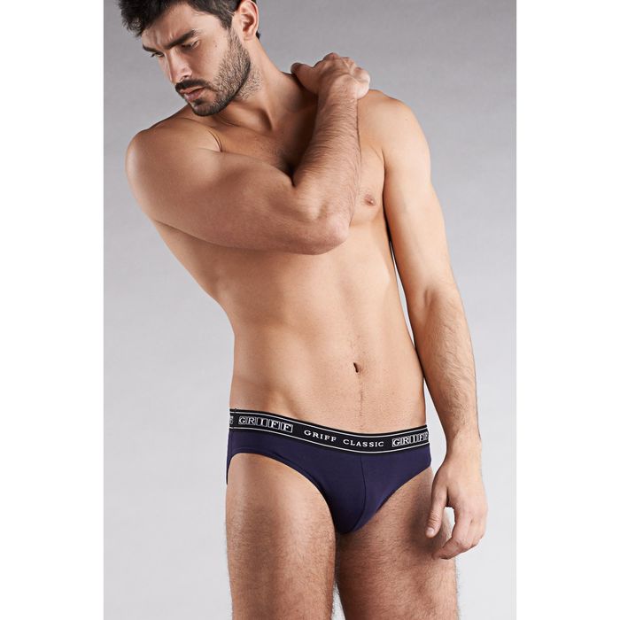 Трусы Griff U01224 Слипы с открытой резинкой, цвет Blu Scuro 52(XXL)