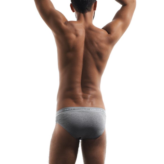 Трусы Griff U01224 Слипы с открытой резинкой, цвет Grigio Melange 46(M)