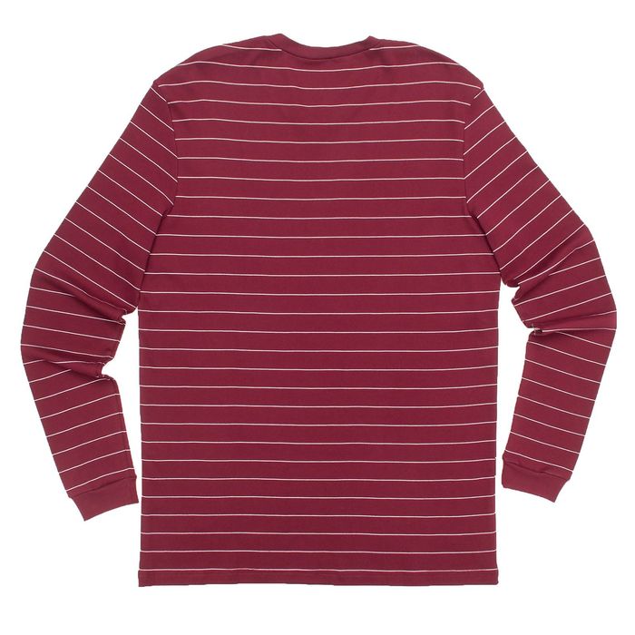 Джемпер мужской Полоса цвет бордовый, рост 182-188 см, размер 46