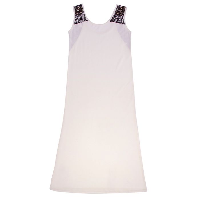 Сорочка женская цвет молочный, рост 158-164 см, размер 42 вискоза