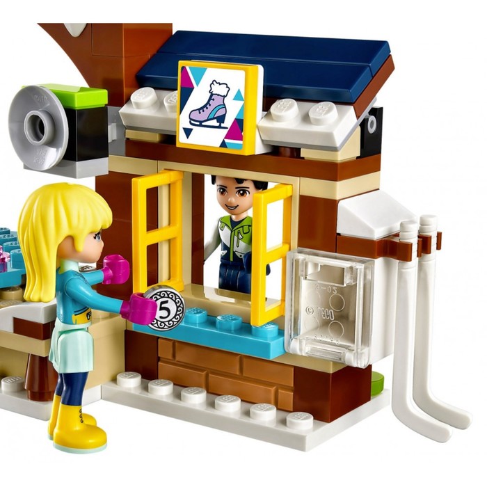 Конструктор Подружки «Горнолыжный курорт: каток», 307 деталей