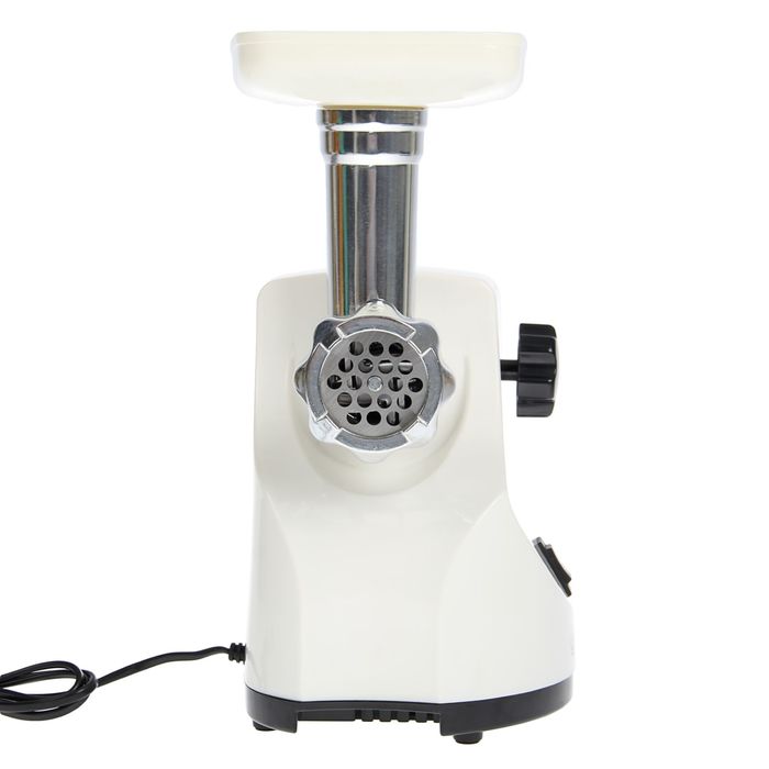 Мясорубка Sakura SA-6416S, 1400 Вт, реверс, белый