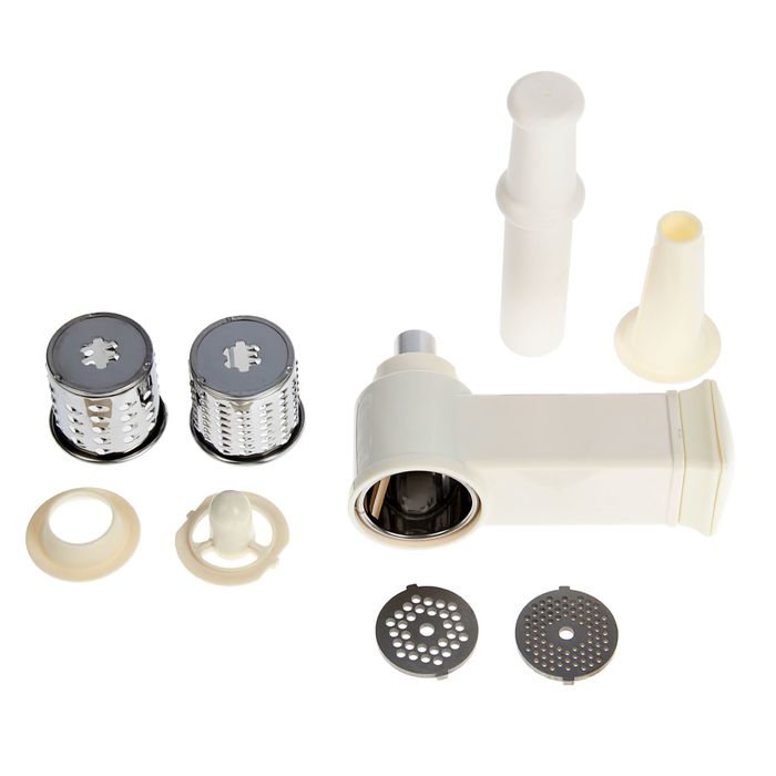 Мясорубка Sakura SA-6416S, 1400 Вт, реверс, белый