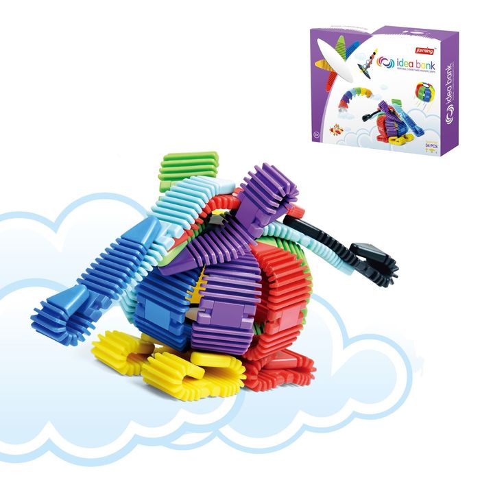 Конструктор магнитный «Забавные магниты», набор №5, 34 детали