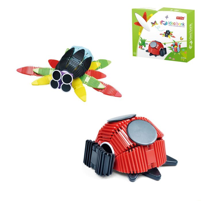 Конструктор магнитный «Забавные магниты», набор №6, 34 детали