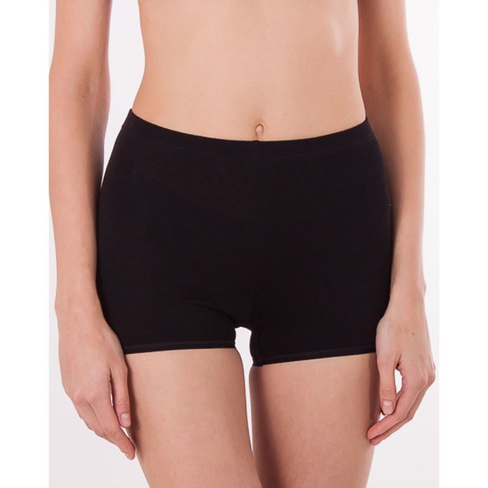 Шорты женские "Термо" 488-5 (732208) цвет чёрный, р-р 48 (L), рост 170