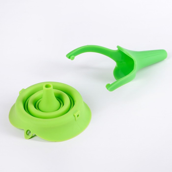 Воронка складная "Роза" 14,5х8,5х5 см