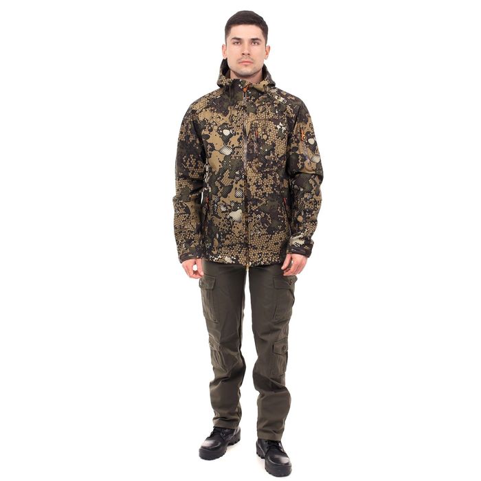 Куртка "Тритон Pro" (Софт Шел/Бежевый) (104-108 рост 182-188)