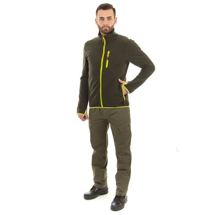 Толстовка Тритон "Рич" (Флис 270гр./Зеленый) (96-100 рост 182-188)