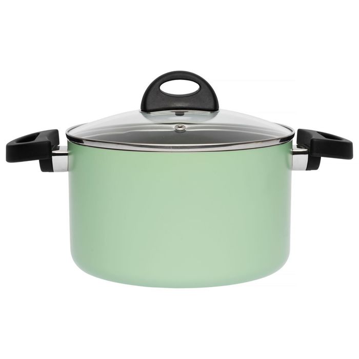 Кастрюля Eclipse 20см 3,7л, светло-зеленая