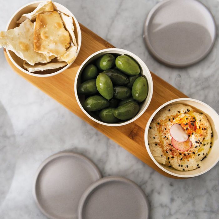 Набор 6 мисочек 10х10х5см на подставке Leo