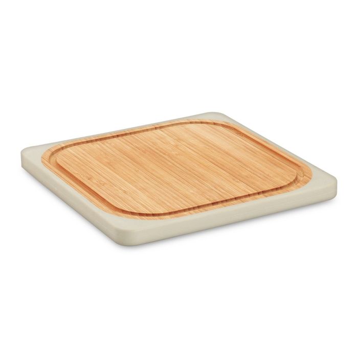 Досква разделочная квадратная деревянная