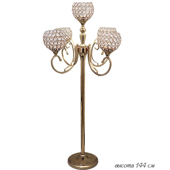 Подставка фуршетная, подсвечник, 144 см, в подарочной упаковке