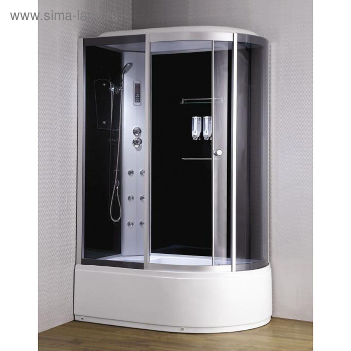 

Душевая кабина Loranto CS-007-2L, 135 х 85 х 220 см, высота поддона 45 см