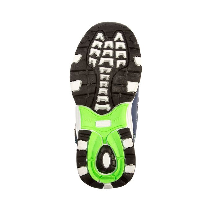 Дутики дошкольные со светодиодами арт. 6846C, синие, размер 30