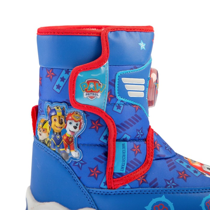 Дутики дошкольные арт. 6851A, цвет голубые, размер 29