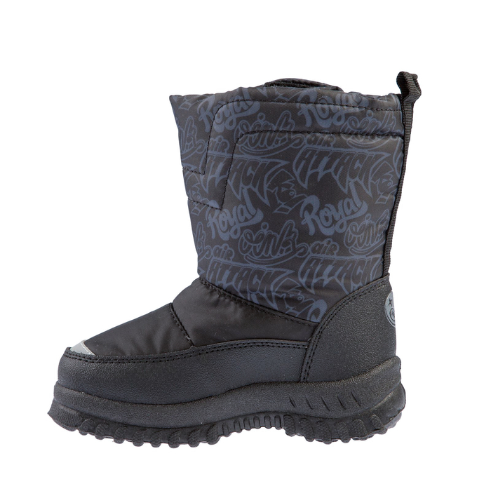 Дутики дошкольные арт. 6860A, цвет черные, размер 28