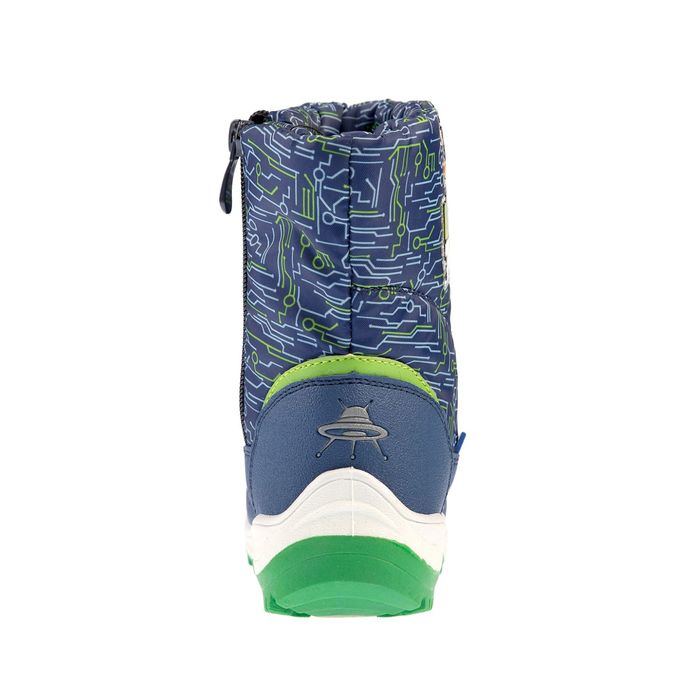 Дутики дошкольные арт. 6862B, цвет синие, размер 30