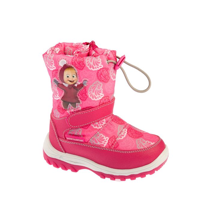 Дутики дошкольные арт. 6878A, цвет розовые, размер 26