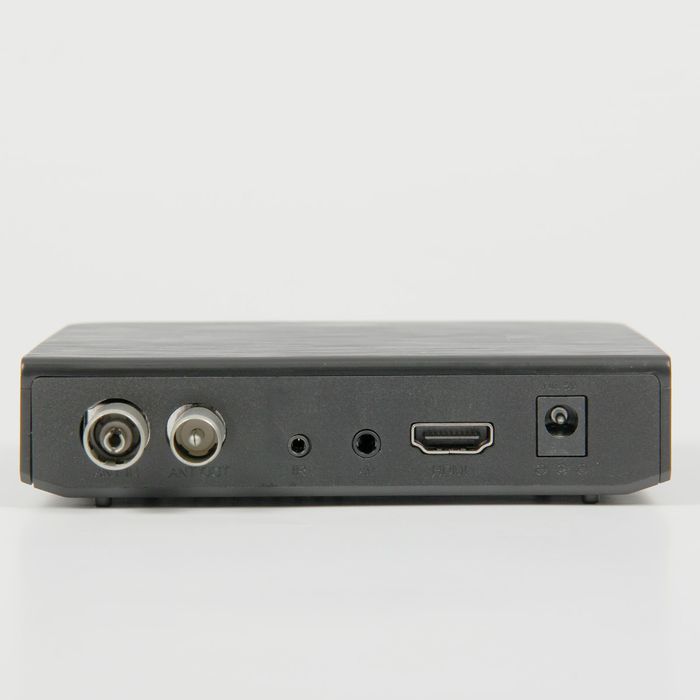 ТВ-приставка ресивер Эфир Универсал, DVB-T2, пластик, питание 12/24/220 В