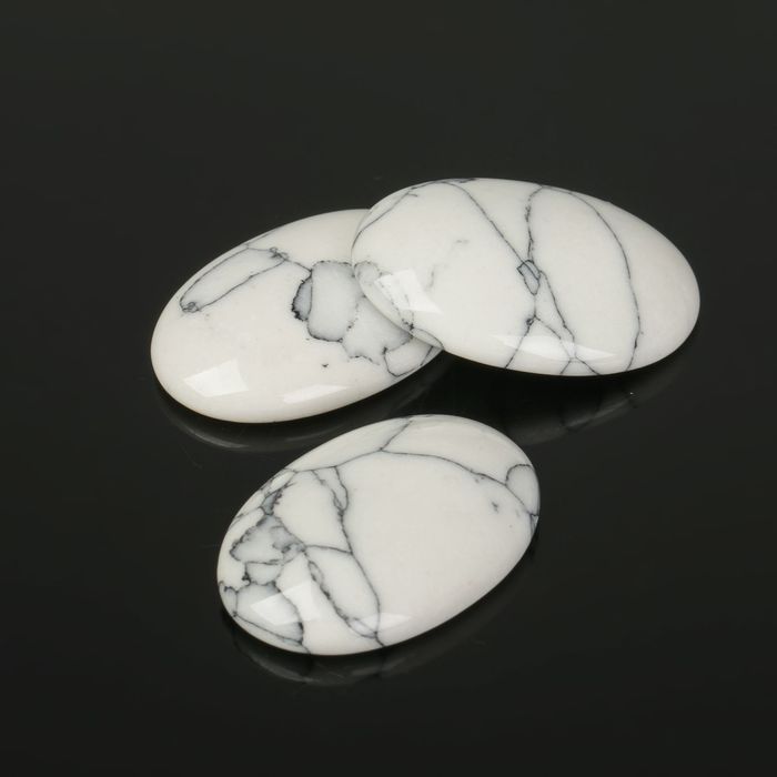 Кабошон овал 18*25мм (набор 3шт), под кахолонг