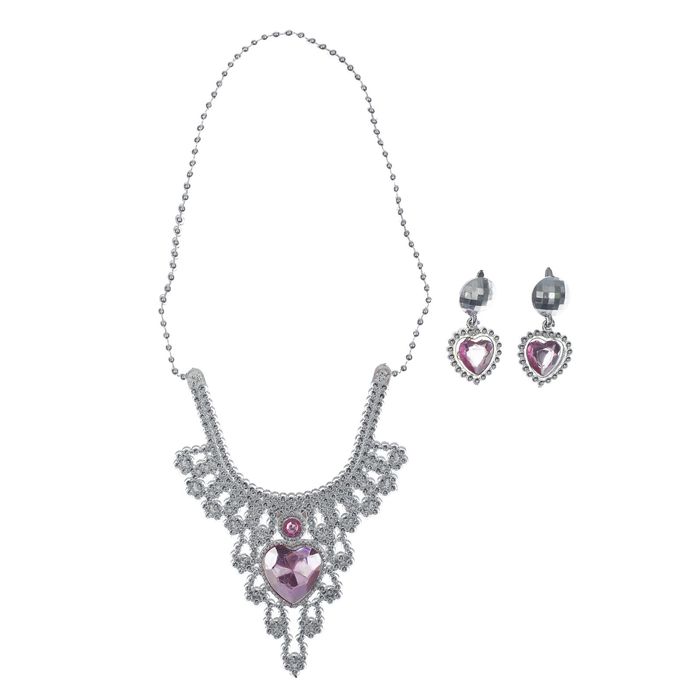 Карнавальный набор "Сердца" 3 предмета: колье, серьги