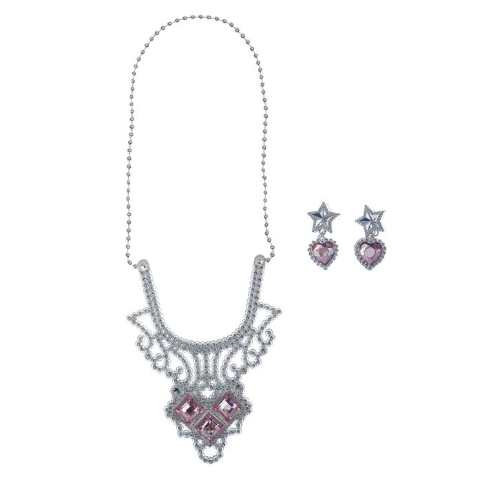 Карнавальный набор "Ромбики" 3 предмета: колье, серьги