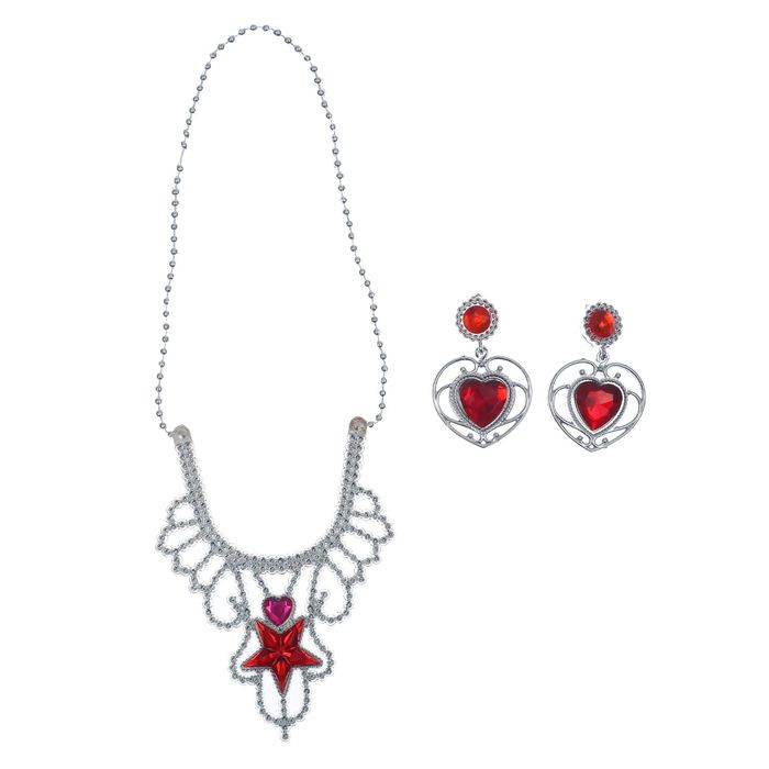 Карнавальный набор "Красота" 3 предмета: колье, серьги