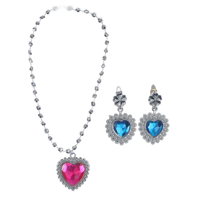 Карнавальный набор "Великолепие" 3 предмета: колье, серьги