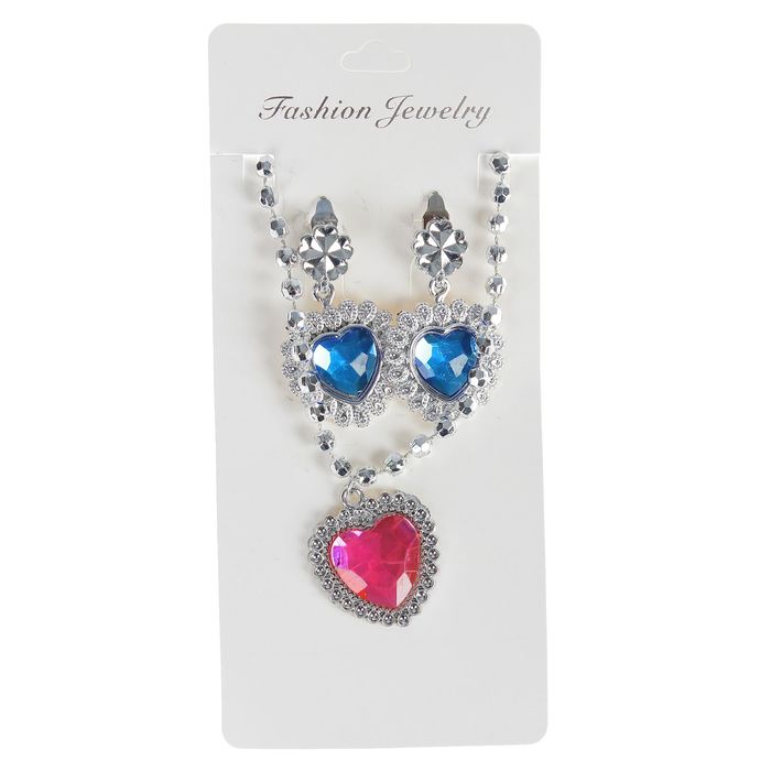 Карнавальный набор "Великолепие" 3 предмета: колье, серьги