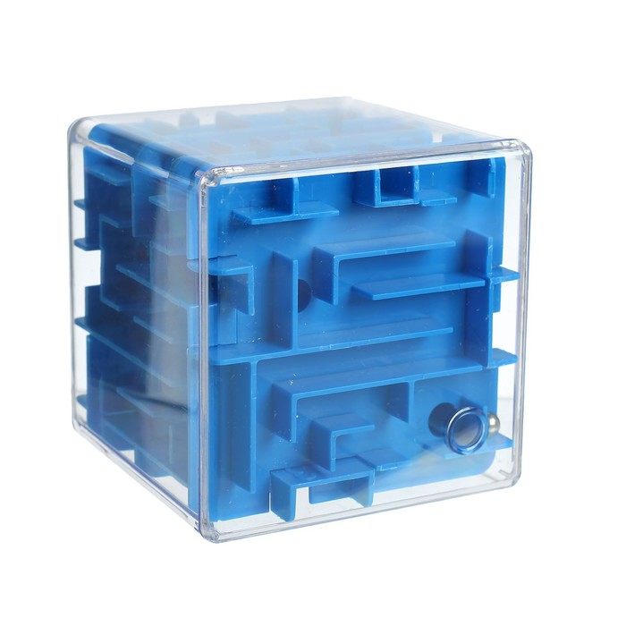 Головоломка "Лабиринт", цвет синий