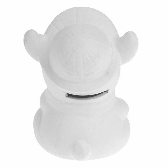 Роспись по керамике - копилка "Олень с колокольчиком" + краски 6 цветов по 3 мл, кисть