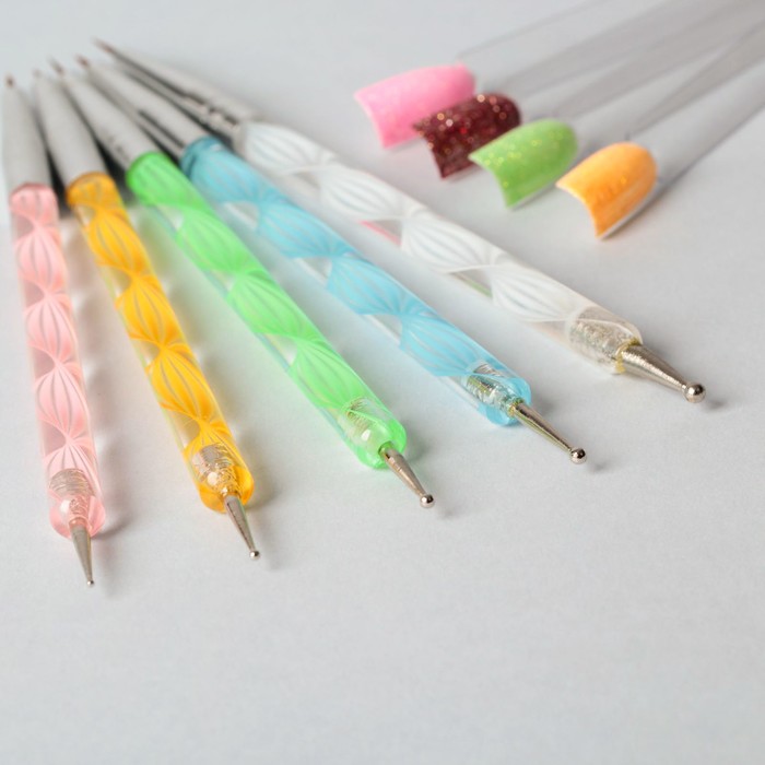 Набор дотсов, d=0,1/0,2/0,2/0,3/0,4см, цвета МИКС