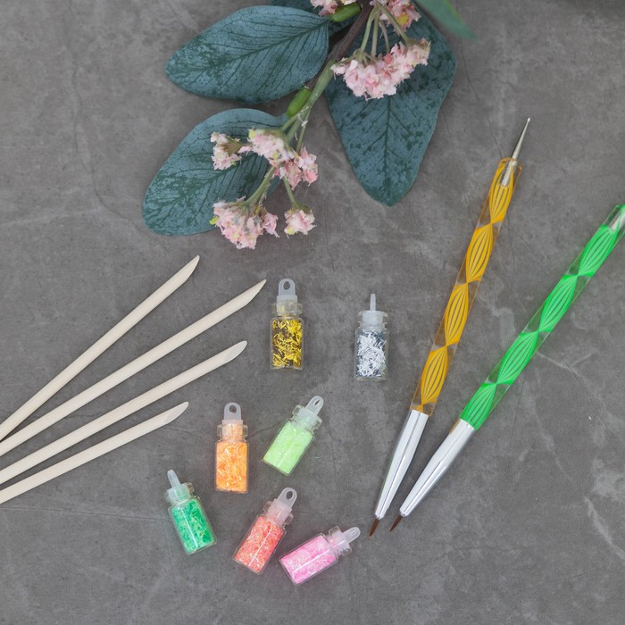 Набор дотсов, d=0,1/0,2/0,2/0,3/0,4см, цвета МИКС