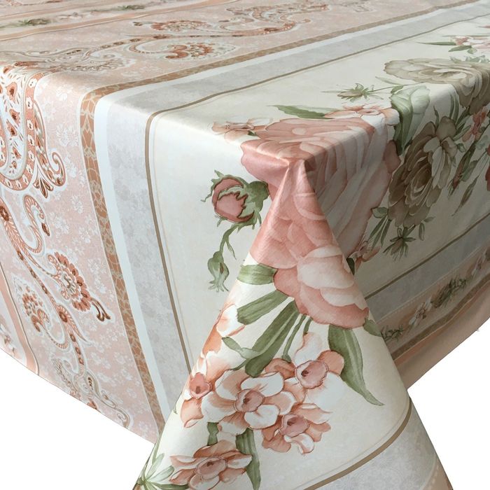 Клеенка столовая ПВХ на нетканой основе TRENDY, рулон 25 м