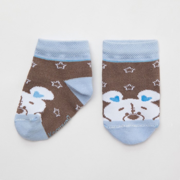 Носки Крошка Я "Сыночек", 10-12 см, 9-12 мес., 100% хлопок