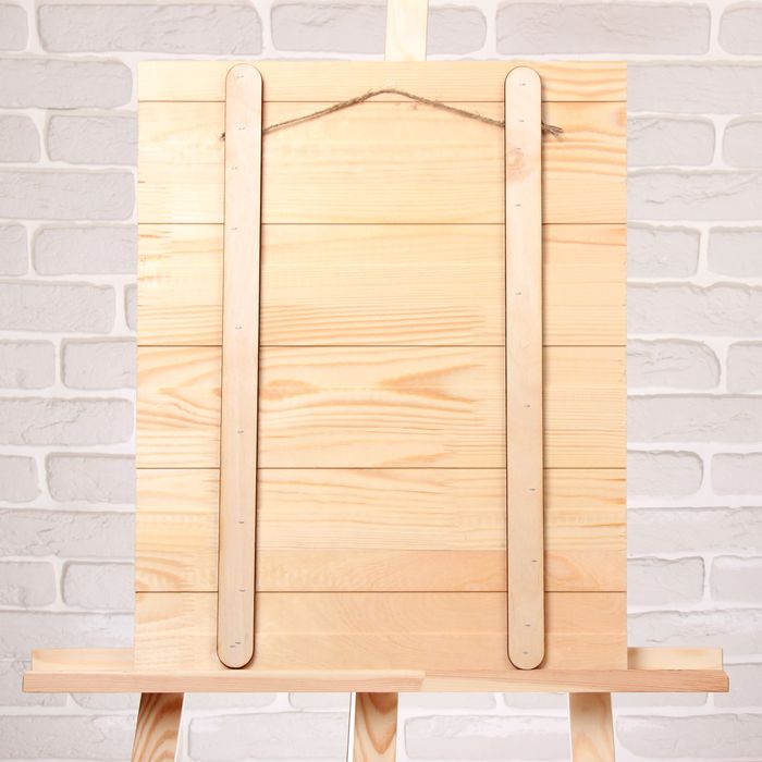 Роспись по дереву "Хозяин тайги" 40х50 см