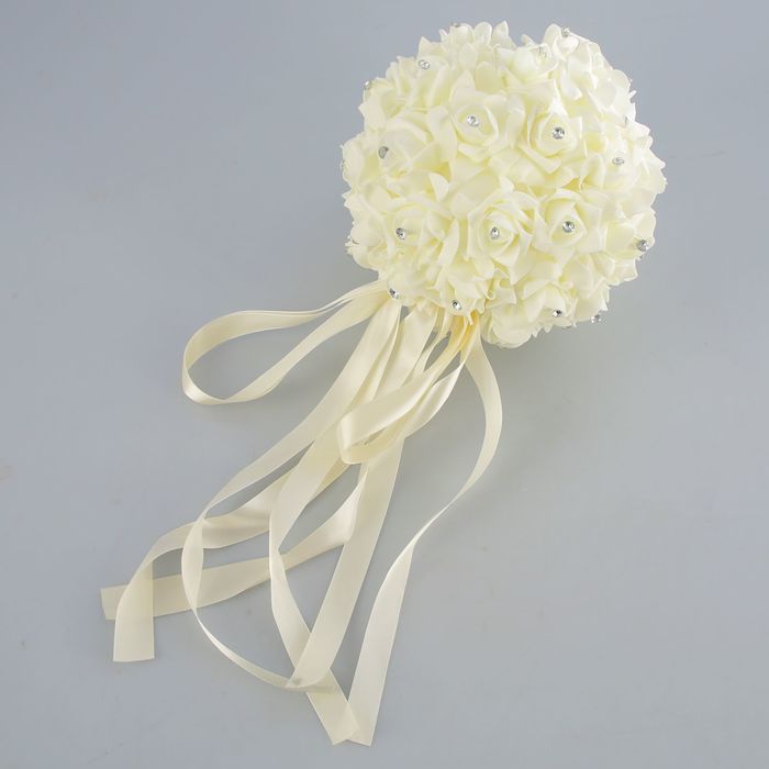 Свадебная декорация "Шар", кремовая 45*23*23см