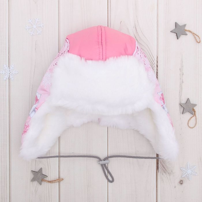 Шапка зимняя KAFTAN "Зайцы" р-р 50-52, 3-4 года