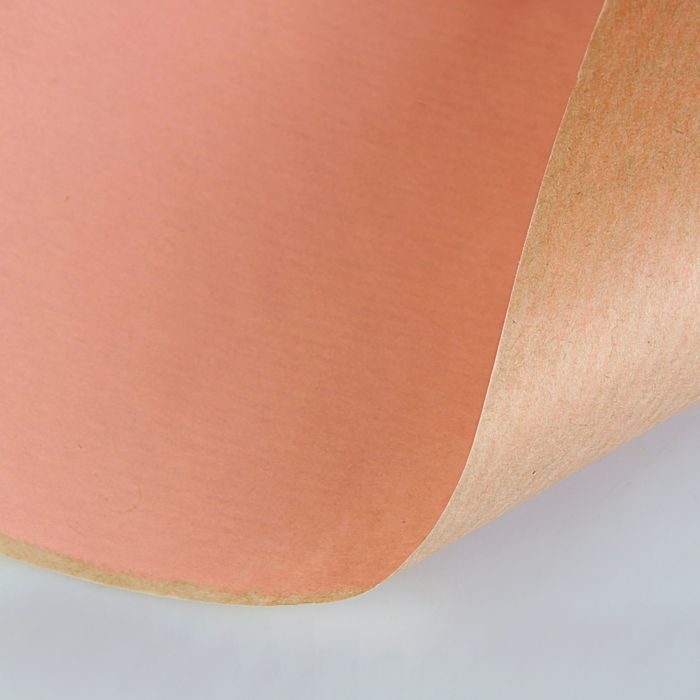 Бумага упаковочная крафт "Розовый", 0,6 х 10 м