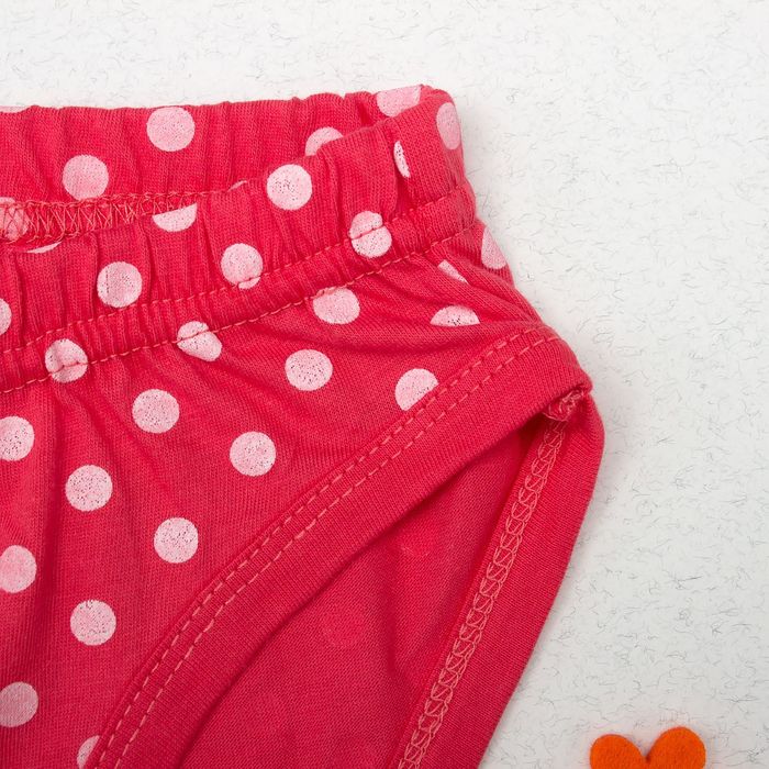Трусы для девочки, рост 110-116 см (32), цвет красный
