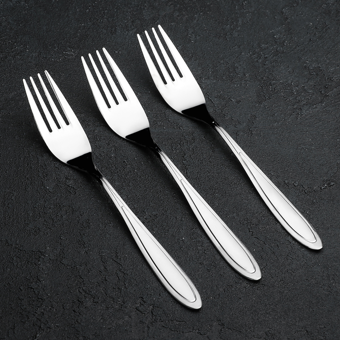 Набор столовых вилок "Кантри", 3 шт, толщина 1,5 мм