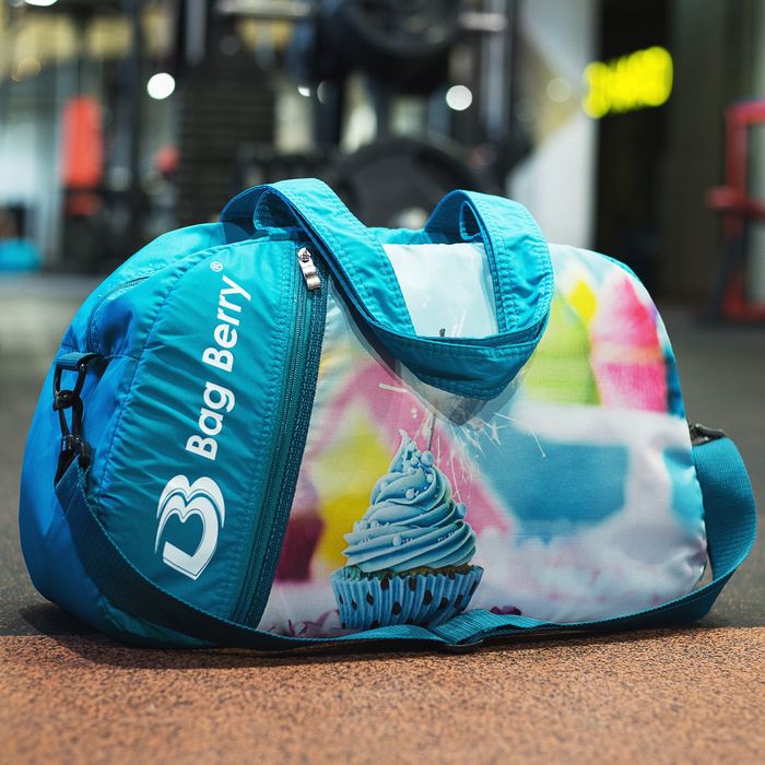 Сумка спортивная "Бенгальские огни", отдел на молнии, наружный карман, регулируемый ремень