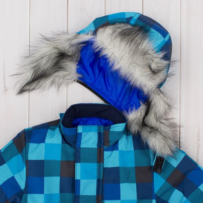 Комбинезон для мальчика "ТЕДДИ 2", рост 128 см, цвет синий/голубой/белый Д 316