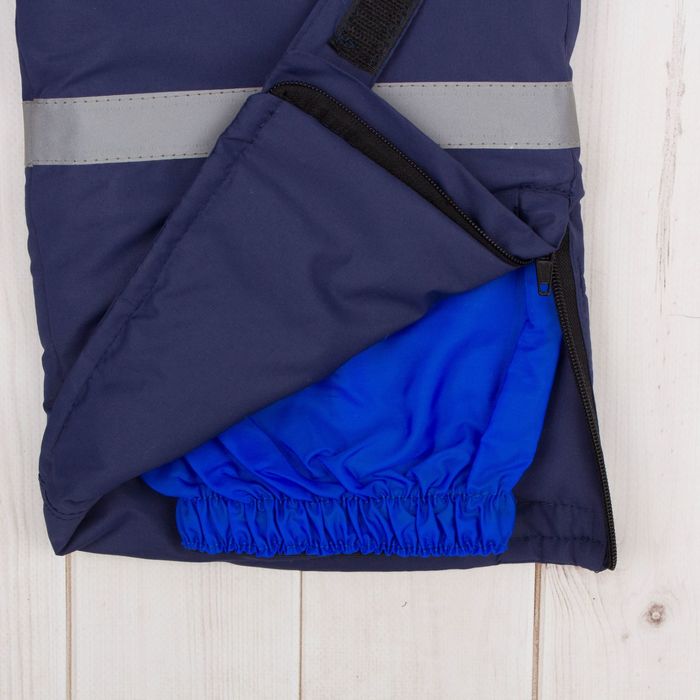 Комбинезон для мальчика "ТЕДДИ 2", рост 128 см, цвет синий/голубой/белый Д 316