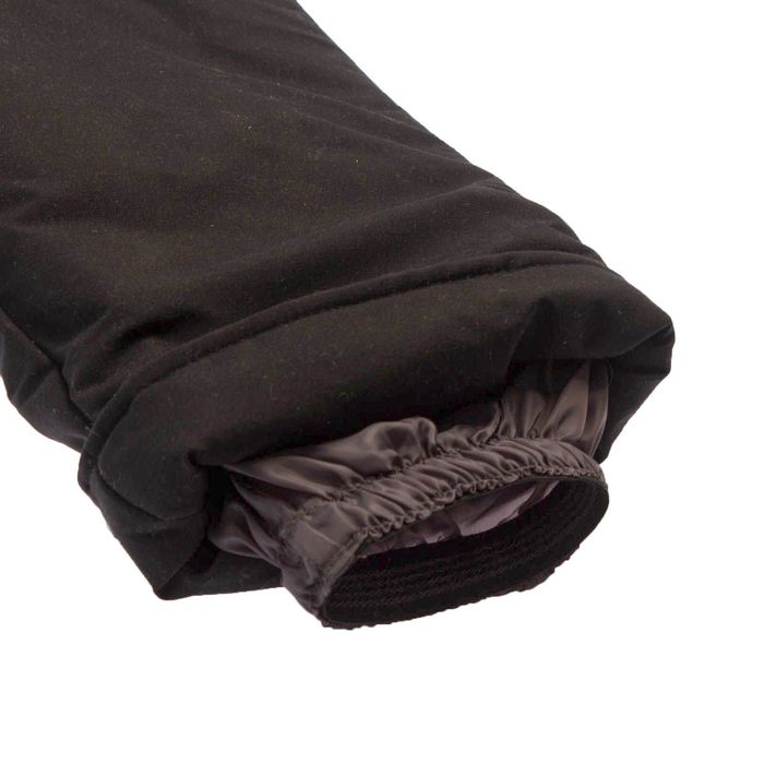 Полукомбинезон, рост 104 см, цвет чёрный Д 317