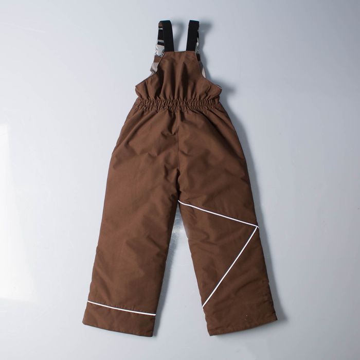 Полукомбинезон, рост 116 см, цвет коричневый Д 317