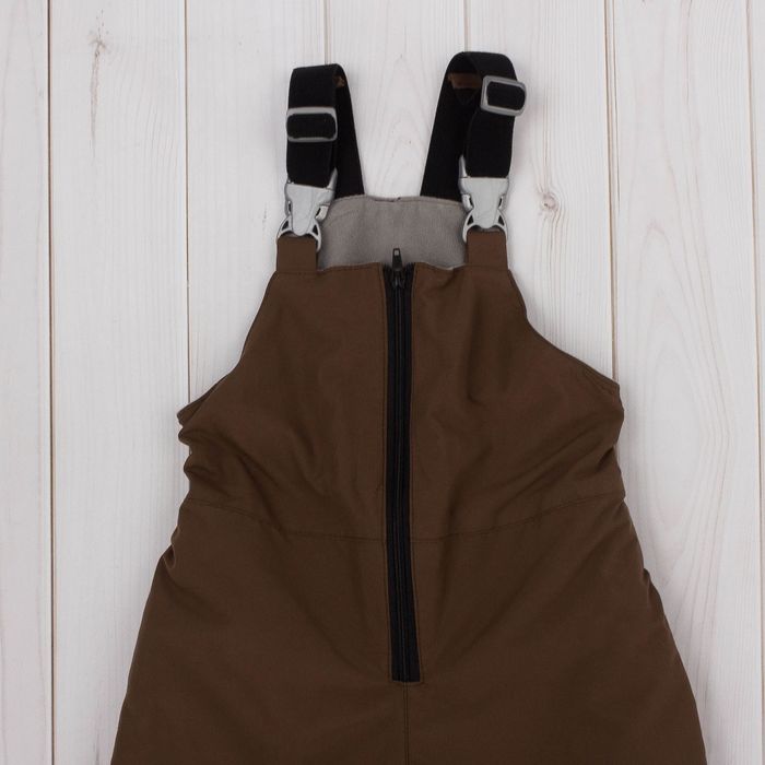 Полукомбинезон, рост 122 см, цвет коричневый Д 317